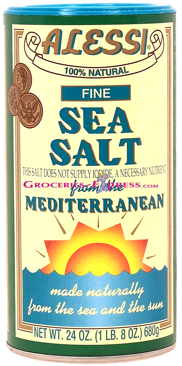 Alessi  100% natural mediterranean sea salt fine crystals Full-Size Picture